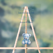 Affiche de bienvenue bébé garçon (Neutre)