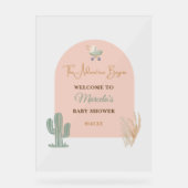 Affiche de bienvenue Boho Blush Rose Boho Boho Boh (Recto)