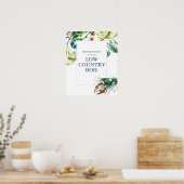 Affiche de bienvenue colorée à basse température (Cuisine)