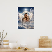 Affiche de bienvenue commémorative Angelic Embrace (Cuisine)