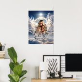 Affiche de bienvenue commémorative Angelic Embrace (Bureau à domicile)
