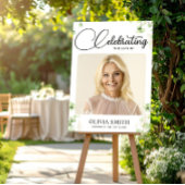 Affiche de bienvenue commémorative des funérailles