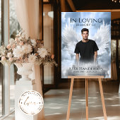 Affiche de bienvenue commémorative Heavenly Angel 