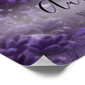 Affiche de bienvenue commémorative Lavender Field (Coin)