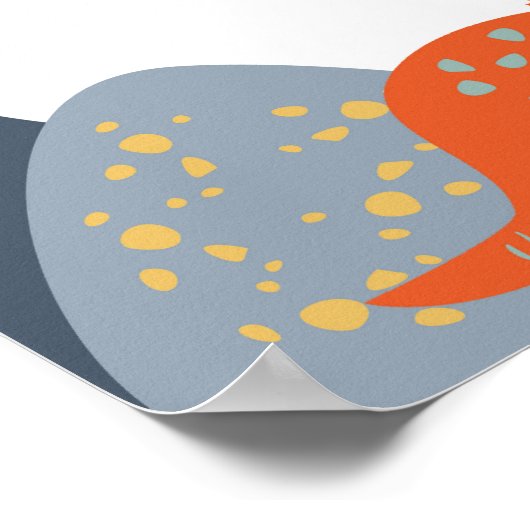 Affiche de bienvenue d'anniversaire de Stomp Chomp (Coin)