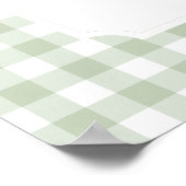 Affiche de bienvenue de Baby shower de canard En v (Coin)