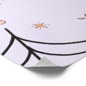 Affiche de bienvenue de Baby shower de fantôme Sup (Coin)