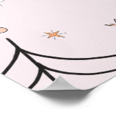 Affiche de bienvenue de Baby shower de fantôme Sup (Coin)