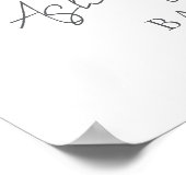 Affiche de bienvenue de Baby shower Nautical Ocean (Coin)