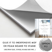 Affiche de bienvenue de cérémonie de remise de Mar