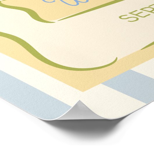 Affiche de bienvenue de conception de paquets de s (Coin)