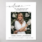 Affiche de bienvenue de diplôme, panneau du tablea (Devant)