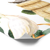 Affiche de bienvenue de fête d'anniversaire Cowgir (Coin)