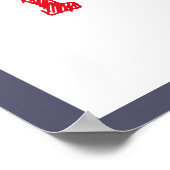 Affiche de bienvenue de fête d'anniversaire de Mon (Coin)