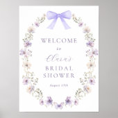 Affiche de bienvenue de Fête des mariées de Bow Fl (Devant)