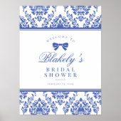 Affiche de bienvenue de Fête des mariées de ruban  (Devant)