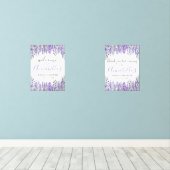 Affiche de bienvenue de Fêtes des mariées florales (Parquet)