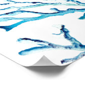 Affiche de bienvenue de fin de semaine de mariage  (Coin)