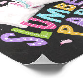 Affiche de bienvenue de la fête de bois pyjama Sle (Coin)