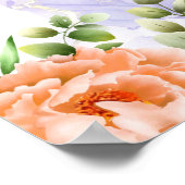 Affiche de bienvenue de la fête de retraite Pastel (Coin)