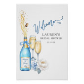 Affiche de bienvenue de la Fête des mariées Bubbly (Devant)