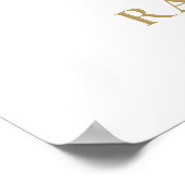 Affiche de bienvenue de la partie de graduation de (Coin)