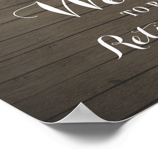 Affiche de bienvenue de la partie de retraite Rust (Coin)