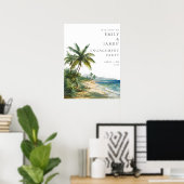 Affiche de bienvenue de la partie d'engagement de  (Bureau à domicile)