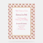 Affiche de bienvenue de la petite fille (Recto)