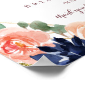 Affiche de bienvenue de la répétition horizontale  (Coin)