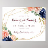 Affiche de bienvenue de la répétition horizontale  (Devant)