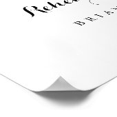 Affiche de bienvenue de la répétition horizontale  (Coin)