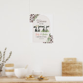 Affiche de bienvenue de la révélation du genre de  (Cuisine)