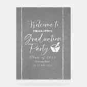 Affiche de bienvenue de l'Acrylique Pharmacy Gradu (Recto)