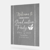 Affiche de bienvenue de l'Acrylique Pharmacy Gradu (Angle)