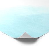 Affiche de bienvenue de mariage sur la plage (Coin)