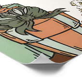 Affiche de bienvenue de Noël occidental (Coin)