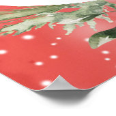 Affiche de bienvenue de Noël Père Noël Elephant Ba (Coin)