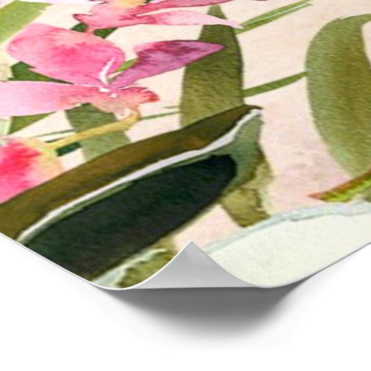 affiche de bienvenue de plage tropicale 21e annive (Coin)