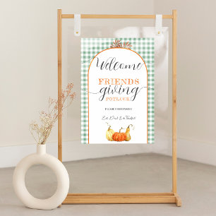 Affiche de bienvenue de Thanksgiving, Dîner d'acti