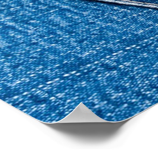 Affiche de bienvenue Denim Pocket (Coin)