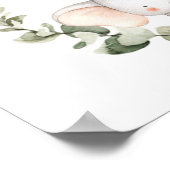 Affiche de bienvenue des éléphants Eucalyptus neut (Coin)