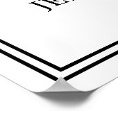 Affiche de bienvenue d'études Médicales (Coin)