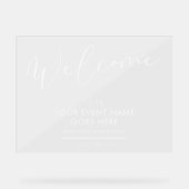 Affiche de bienvenue d'événement commercial transp (Recto)