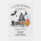 Affiche de bienvenue d'Halloween de Little Boo Bab (Recto)