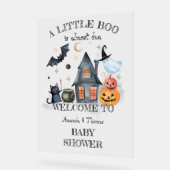 Affiche de bienvenue d'Halloween de Little Boo Bab (Angle)