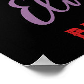 Affiche de bienvenue d'Halloween rouge/violet du c (Coin)