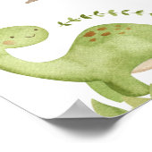 Affiche de bienvenue Dinosaur (Coin)