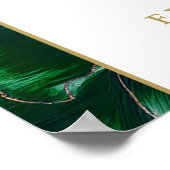 Affiche de bienvenue du 50e anniversaire de la flo (Coin)