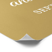 Affiche de bienvenue du 50e anniversaire de Making (Coin)